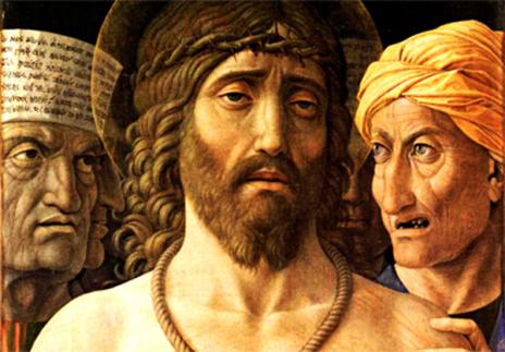 Andrea Mantegna, »Ecce homo« (Ausschnitt), 1502