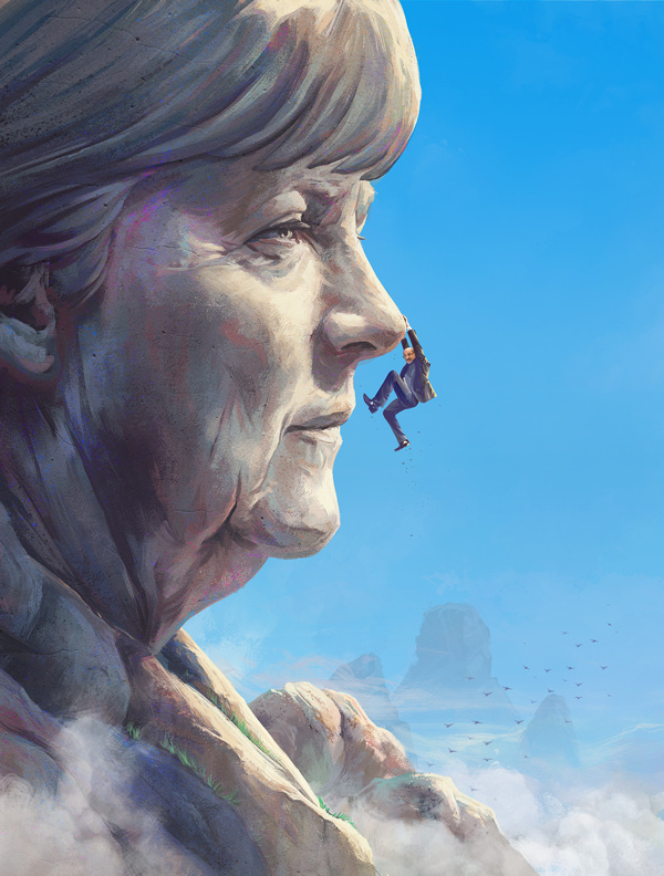 Unbesiegbare Merkel
