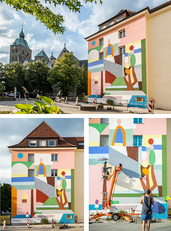 Change, August 2022, famOS, Osnabrück, Wandmalerei. Fotos: Aileen Rogge.